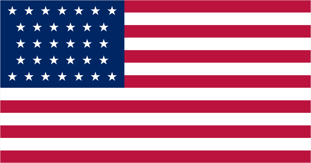 32-star USA flag