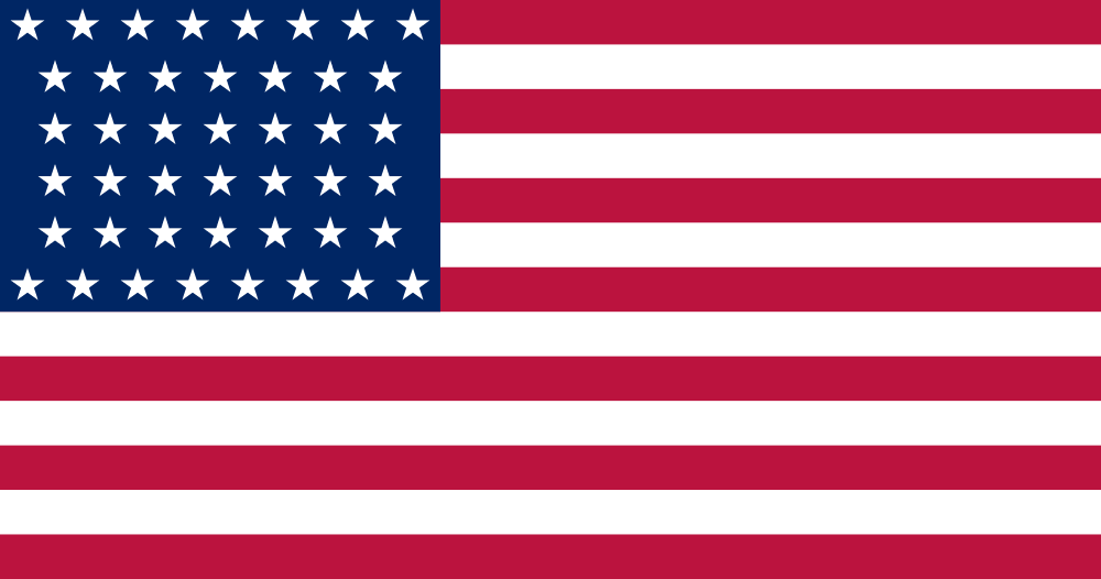 44-star USA flag