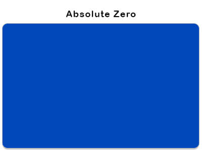 Absolute Zero Color