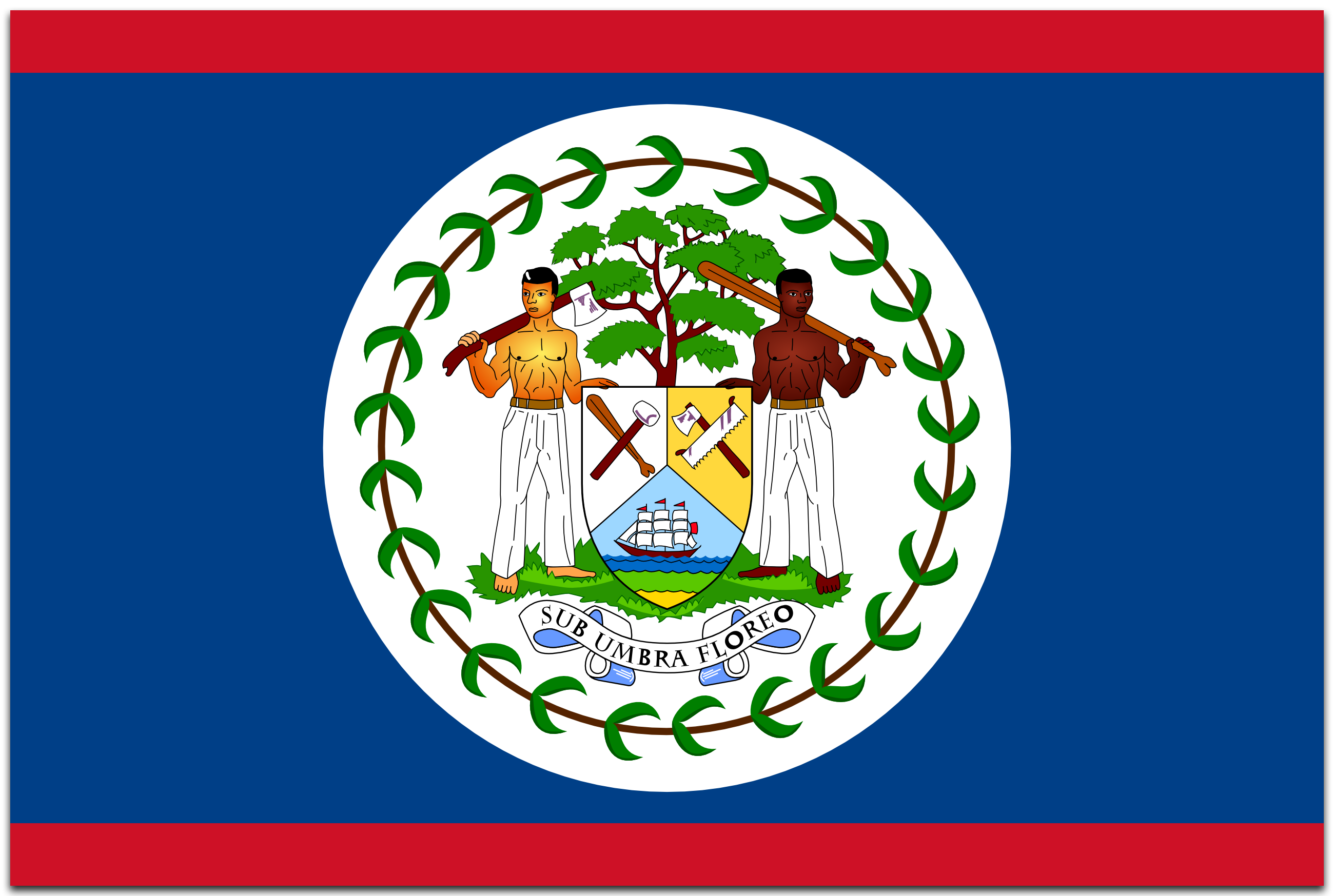 Belize flag