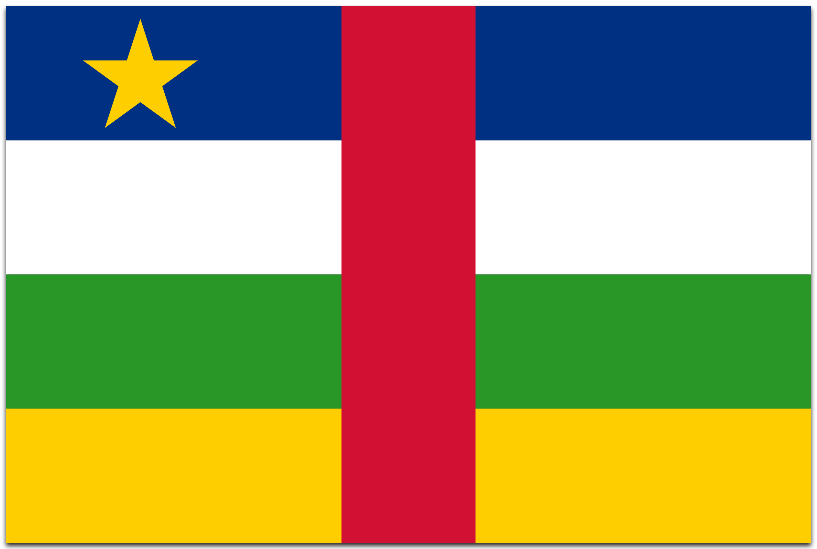 Central African Republic flag