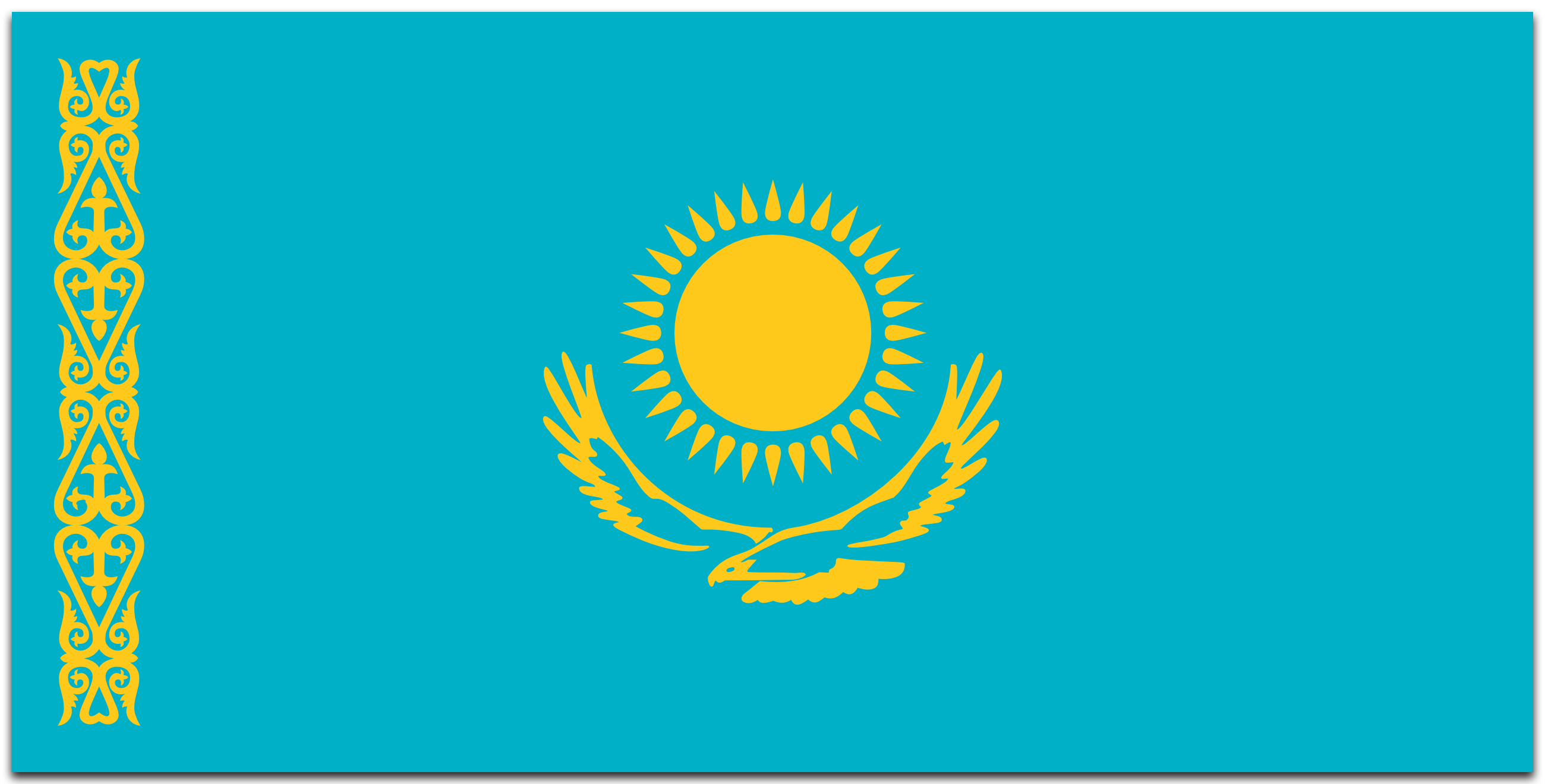 Kazakhstan flag