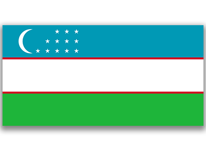 Uzbekistan Flag