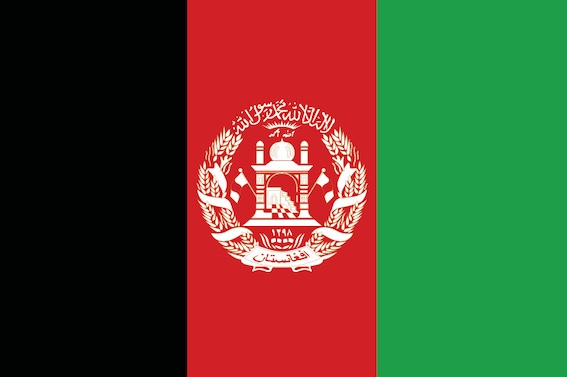 Afghanistan Flag