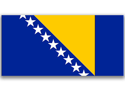 Bosnia and Herzegovina Flag